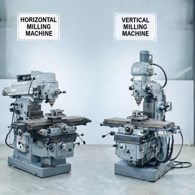 horizontal vs vertical milling machine